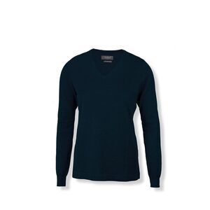 Nimbus Womens/Ladies Ashbury Knitted V Neck Sweater / Navy